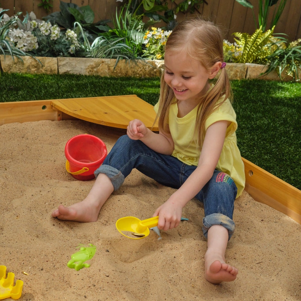 Kids Outdoor Sandbox - Honey