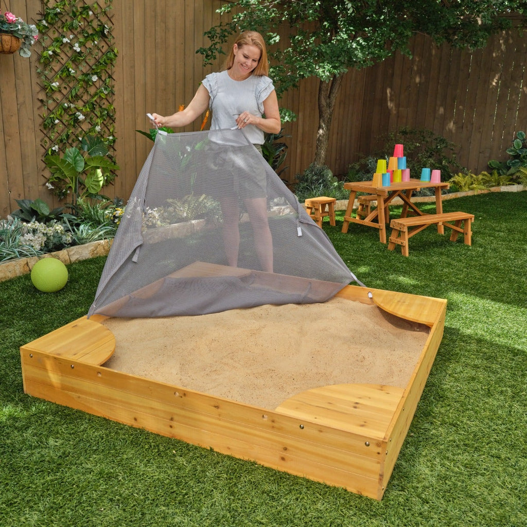 Kids Outdoor Sandbox - Honey