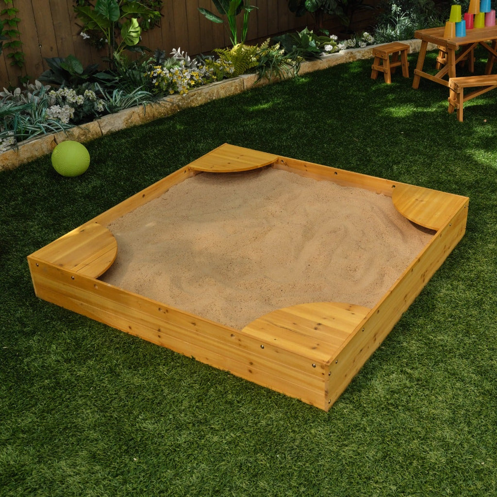 Kids Outdoor Sandbox - Honey