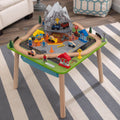 Kids Train Play Table and Set with Storage