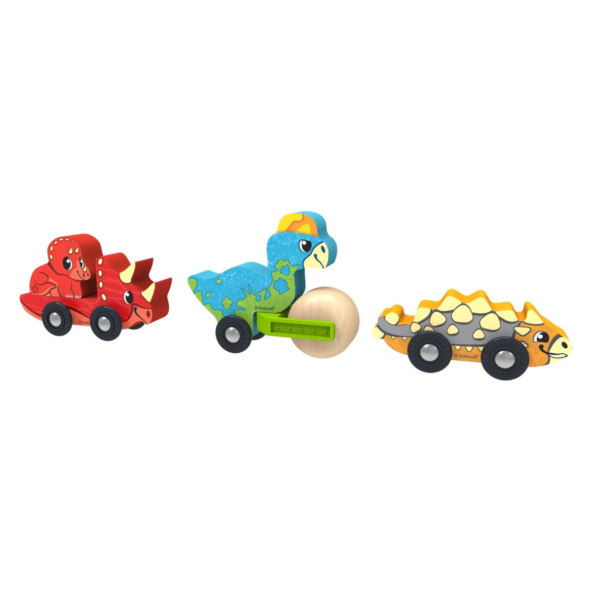 Dinosaur Rolling Toy Set