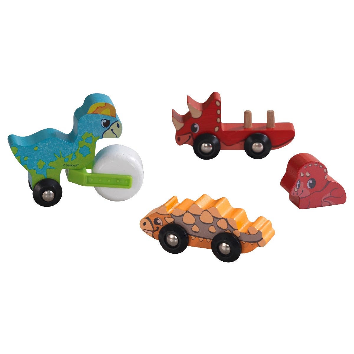 Dinosaur Rolling Toy Set