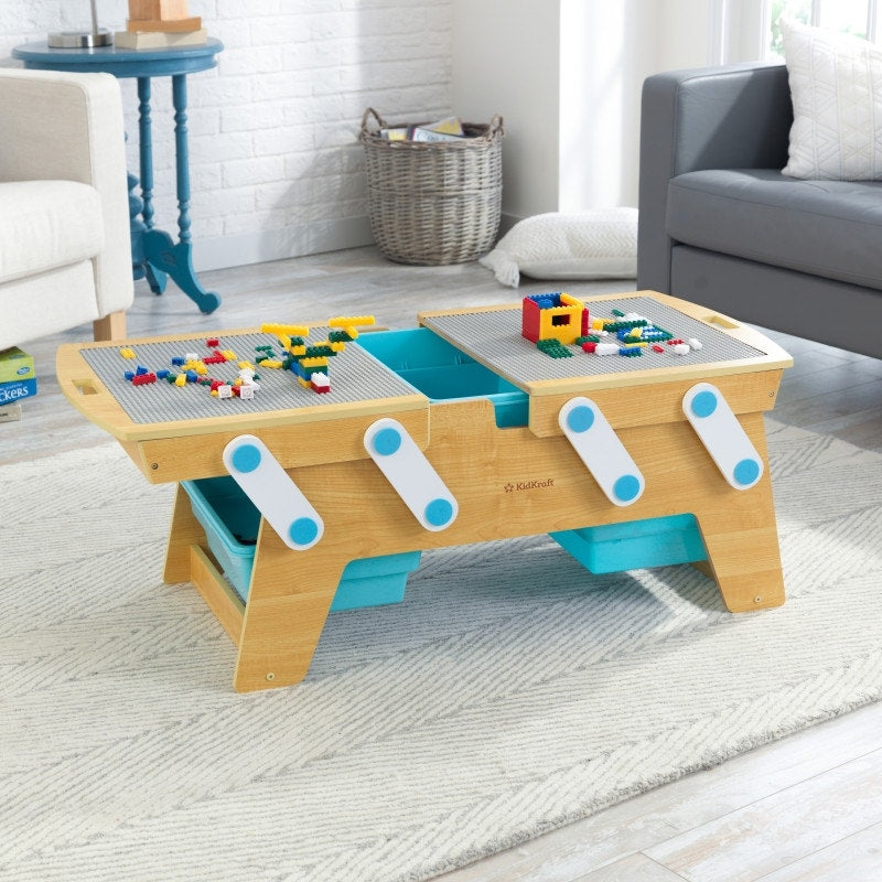 Kids Building and Activity Table with Storage