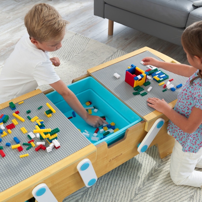 Kids Building and Activity Table with Storage