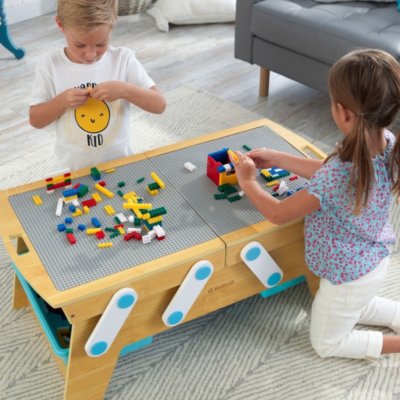 Kids Building and Activity Table with Storage