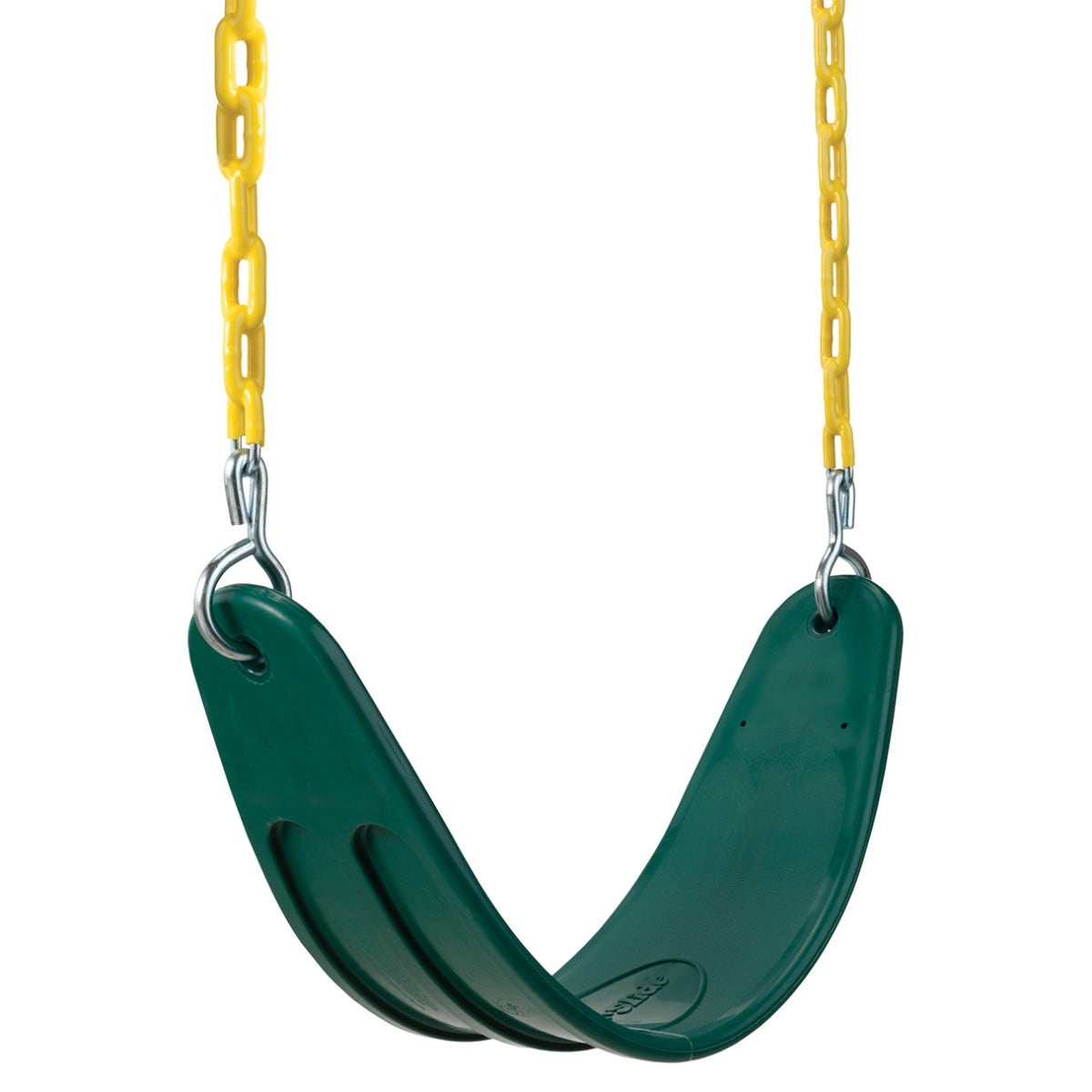 Extra Duty Green Swings & Ring/Trapeze Bar (2-Pack)