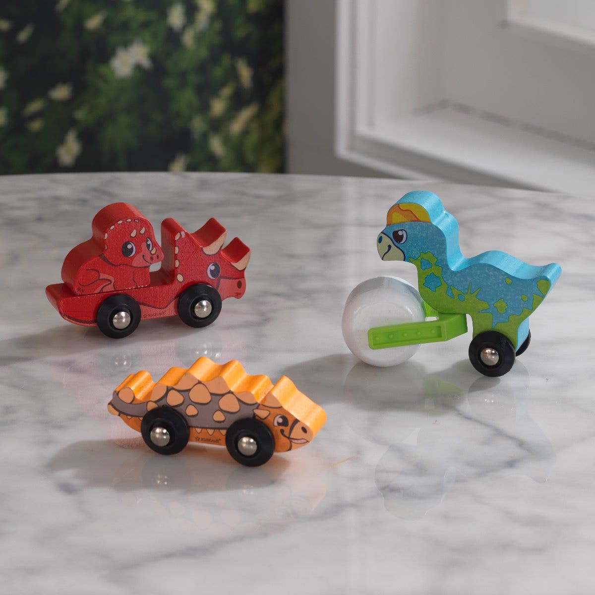Dinosaur Rolling Toy Set
