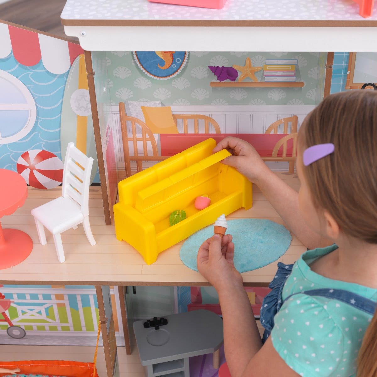 Dollhouse with Umbrella