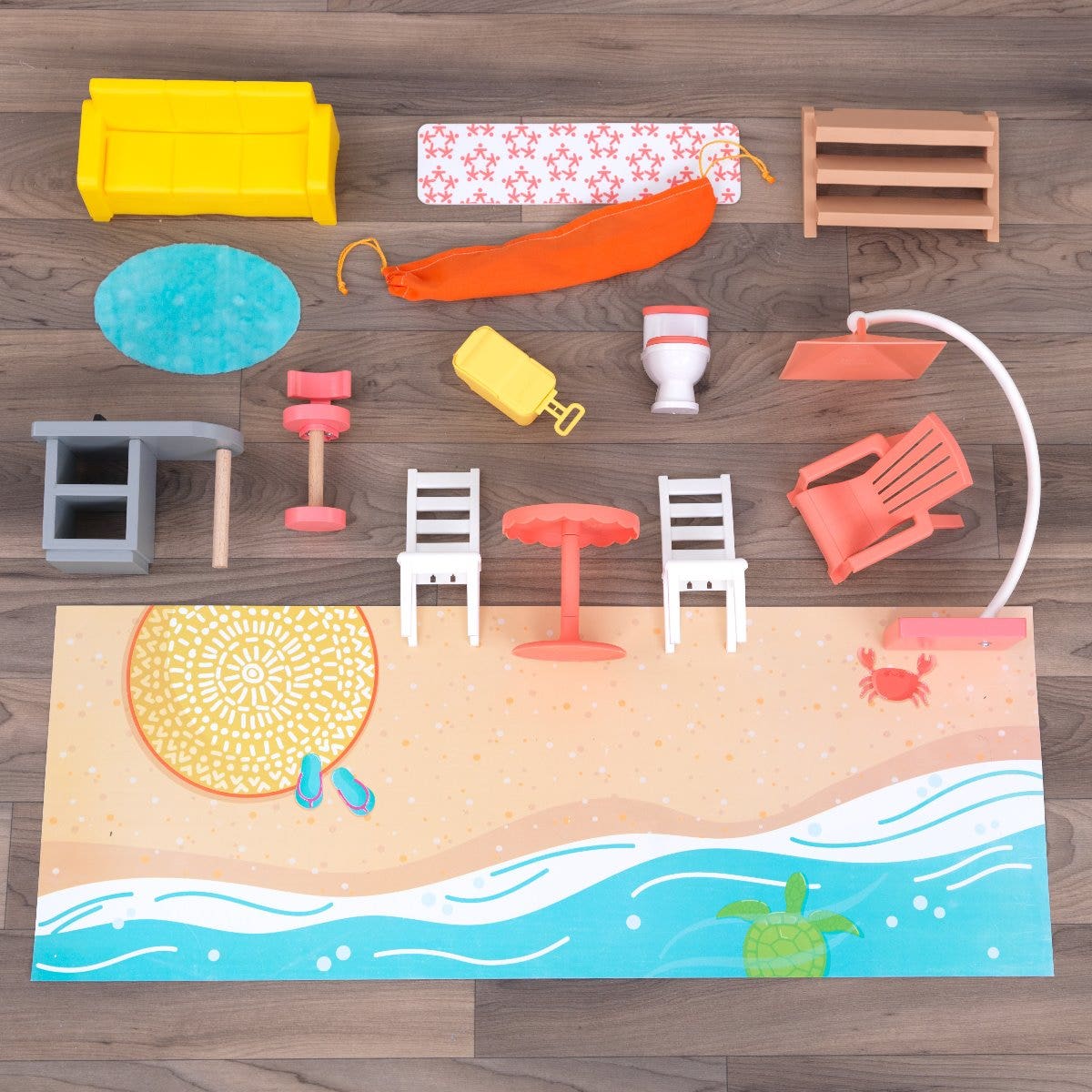 Dollhouse with Umbrella