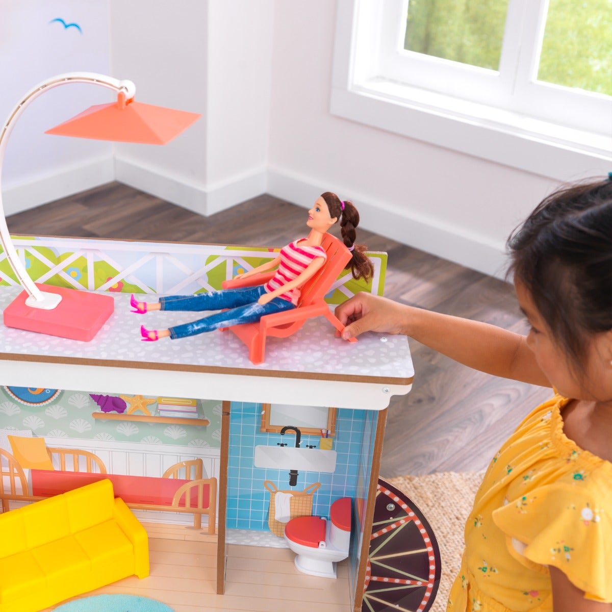 Dollhouse with Umbrella
