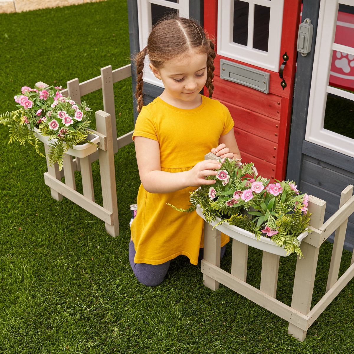 Outdoor Playhouse with Chalkboard - Navy