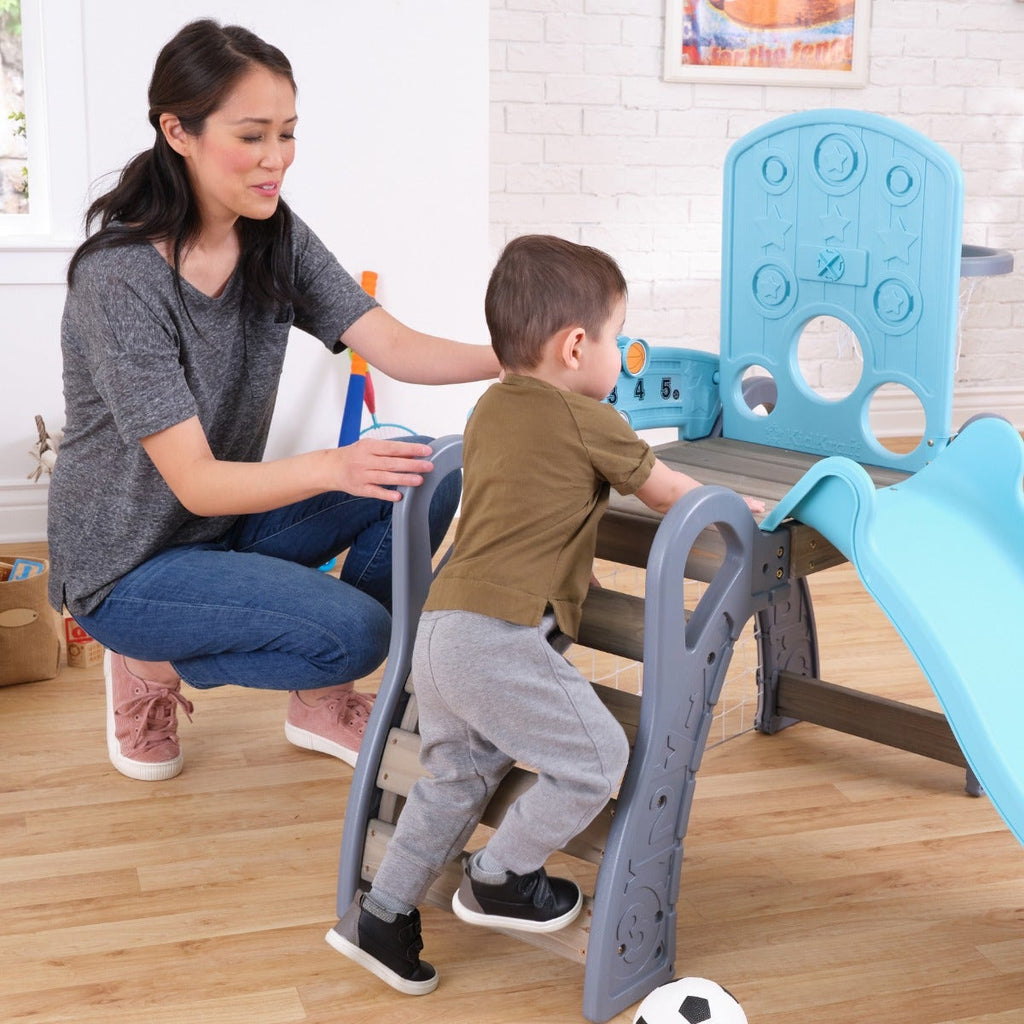 Kids Sports Activity Climber with Slide