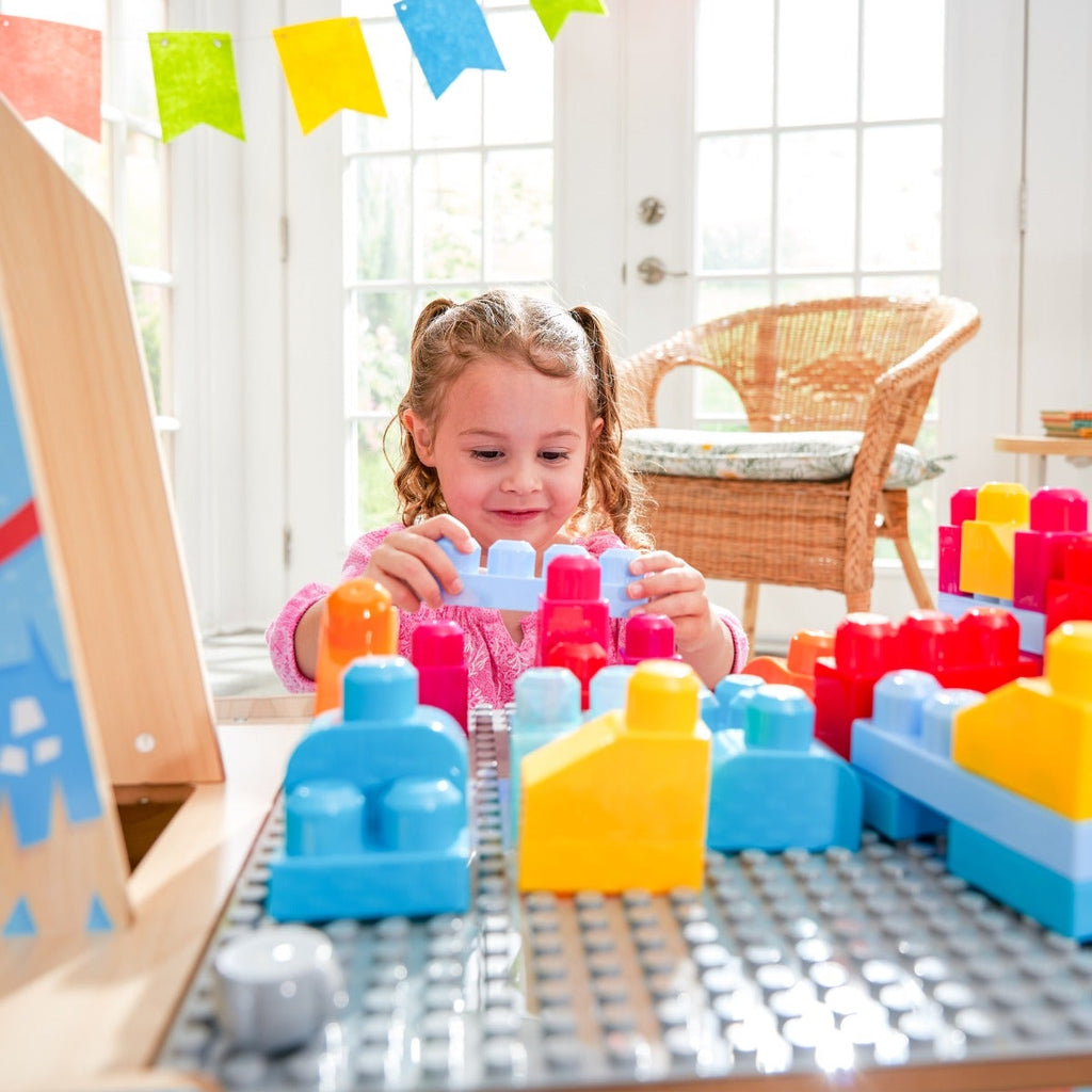Kids Building and Activity Table with Storage