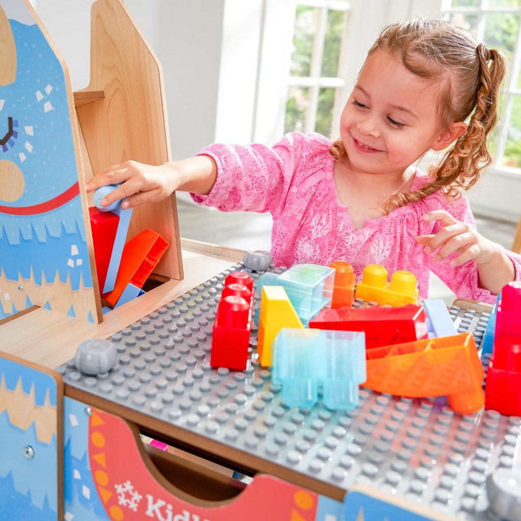 Kids Building and Activity Table with Storage