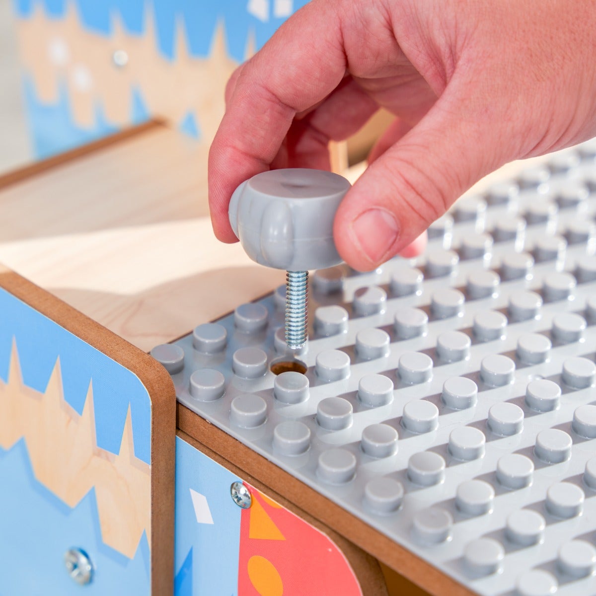 Kids Building and Activity Table with Storage