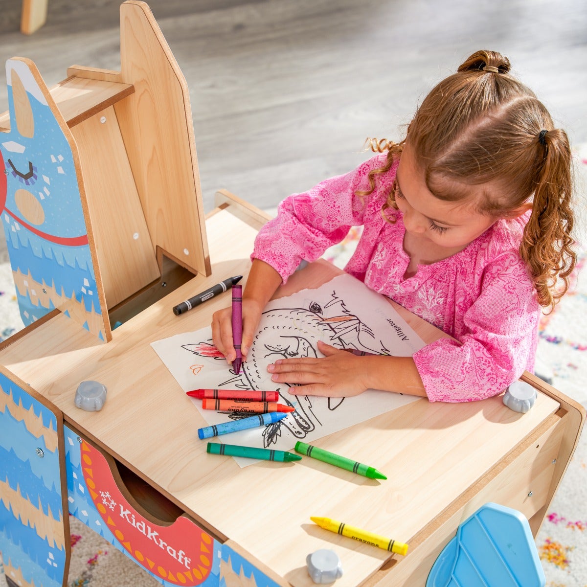 Kids Building and Activity Table with Storage