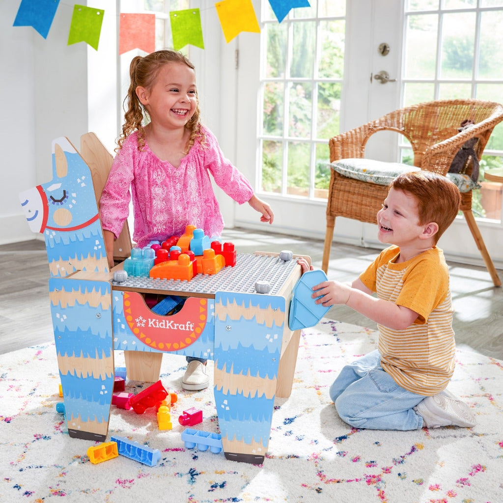 Kids Building and Activity Table with Storage
