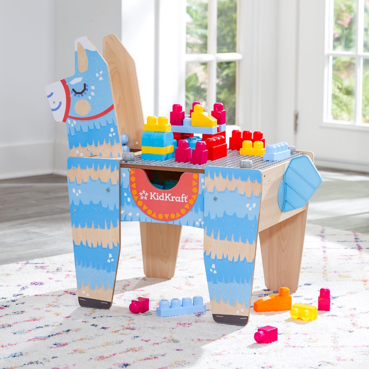 Kids Building and Activity Table with Storage