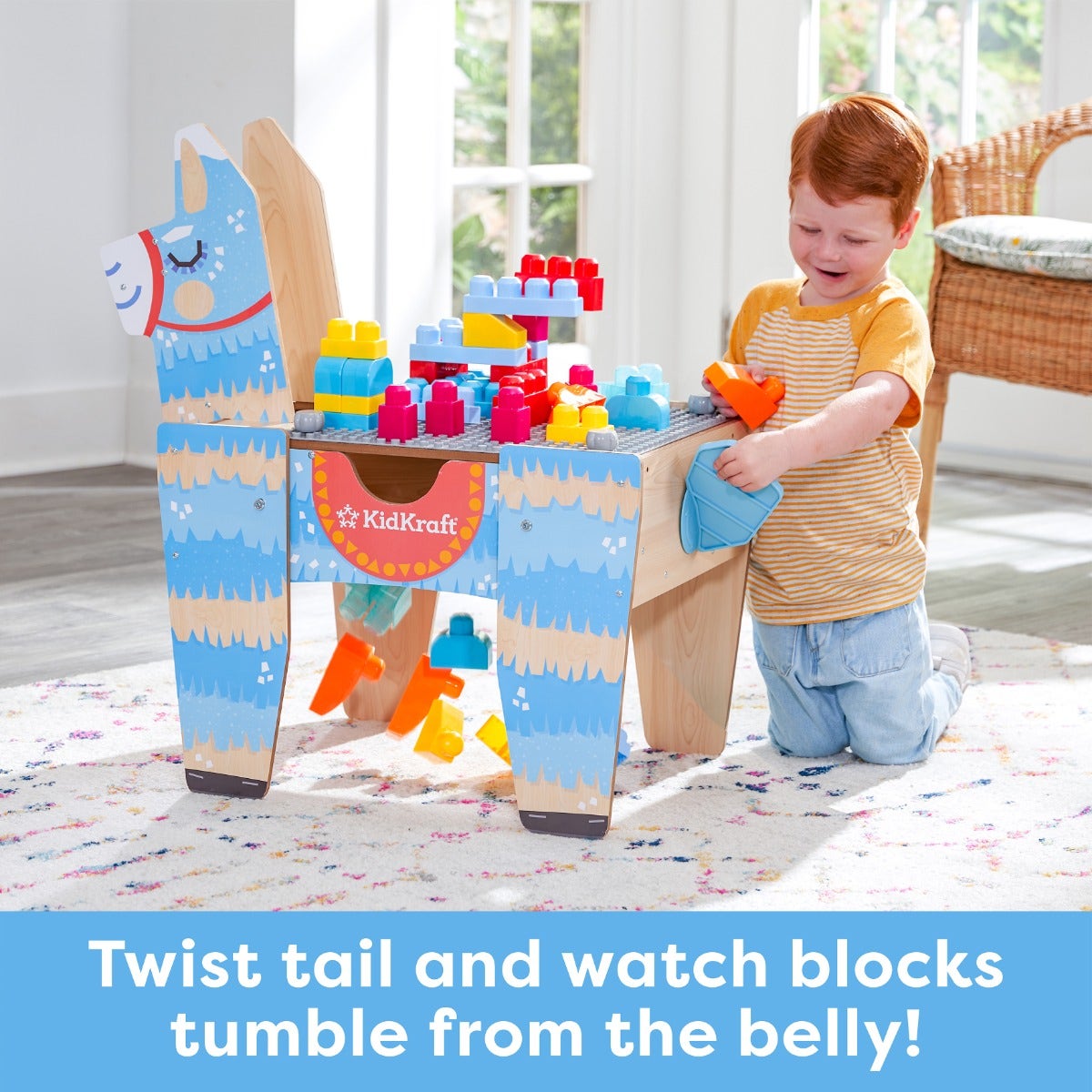 Kids Building and Activity Table with Storage