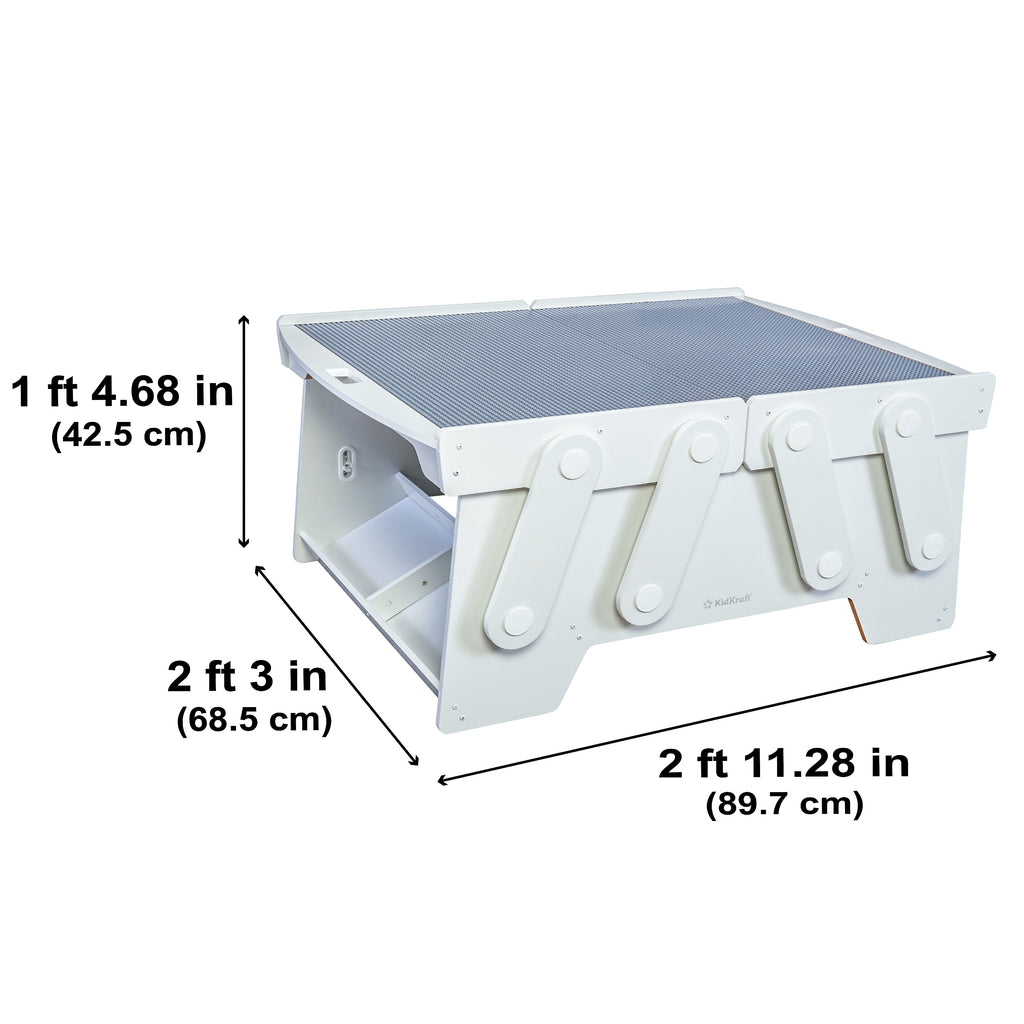 Kids Building and Activity Table with Storage