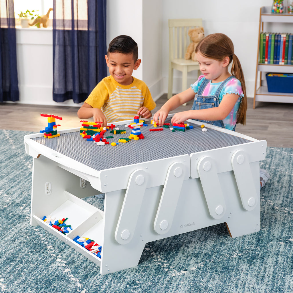 Kids Building and Activity Table with Storage