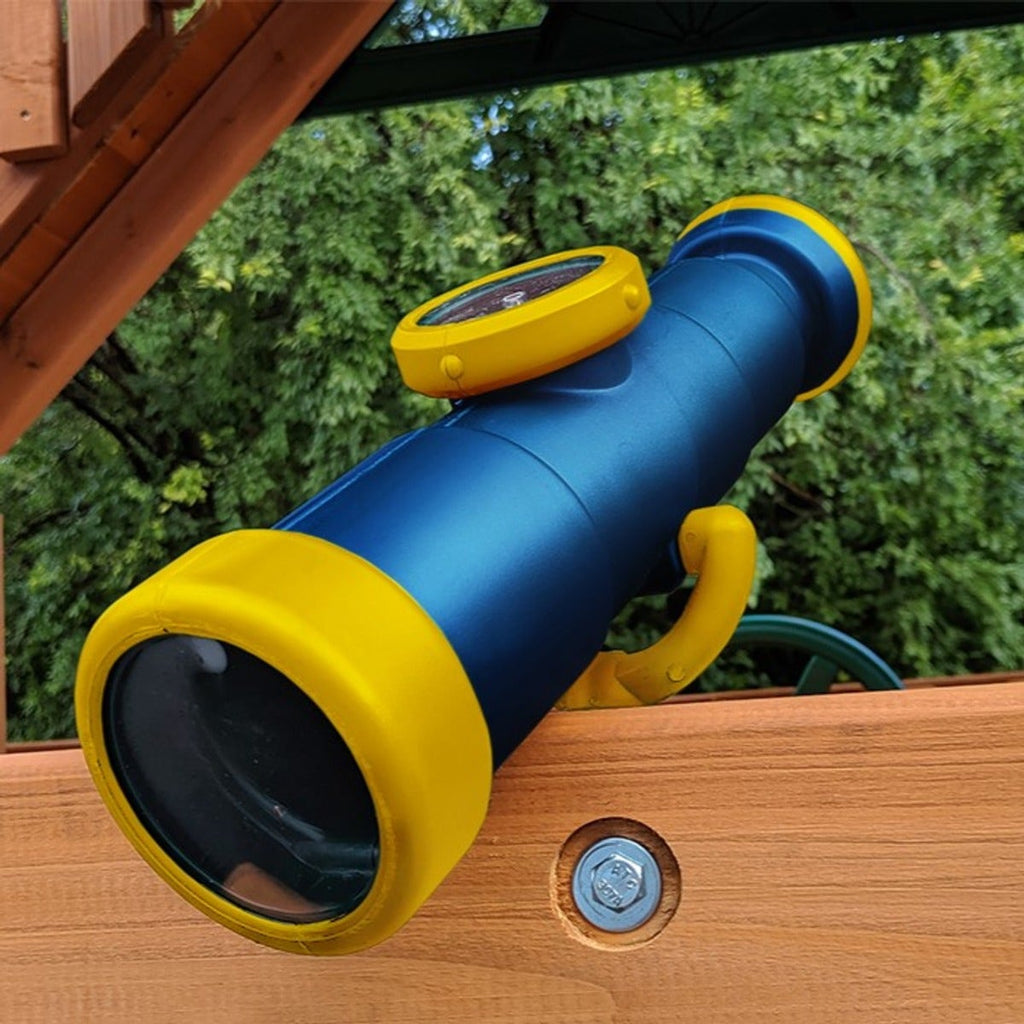 Playset Telescope with Working Compass - Blue
