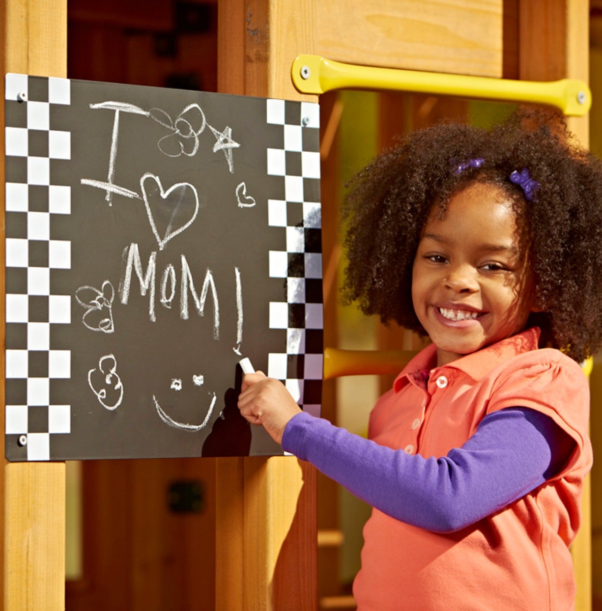 Magnetic Chalkboard with Magnetic Details