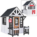 Wooden Outdoor Playhouse with Doorbell