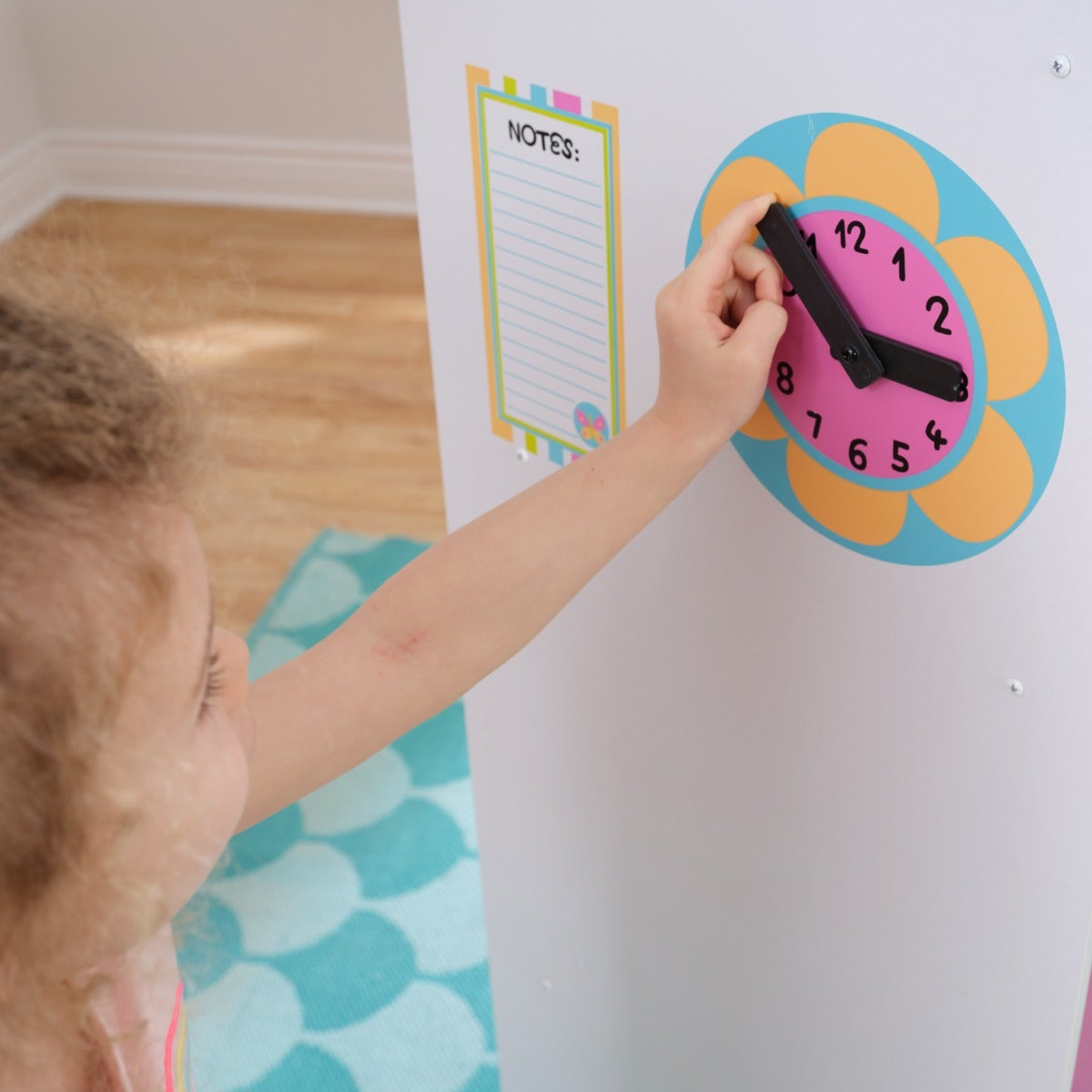 Kids Pretend Play Kitchen with Storage and Play Food
