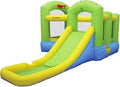 Kids Inflatable Water Slide Bounce House with Slide, Basketball Hoop and Blower