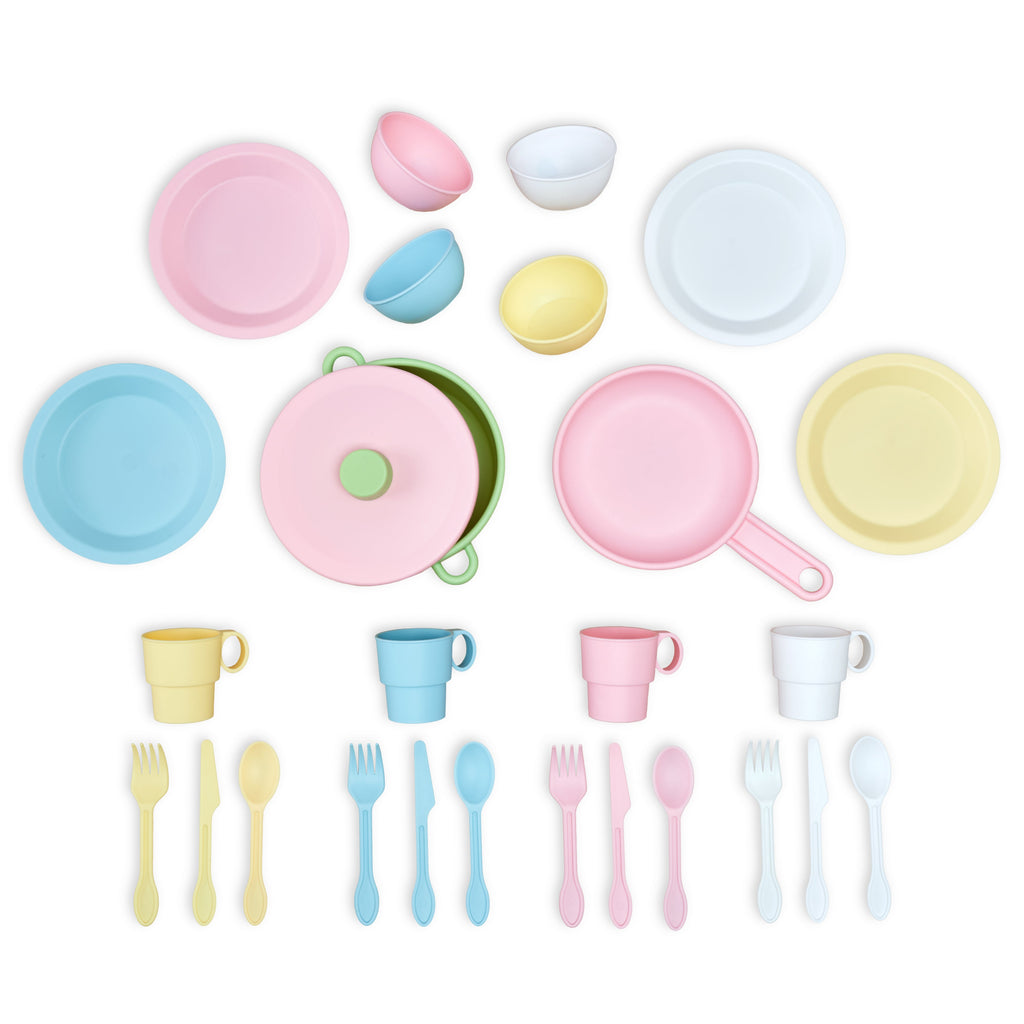 27 Piece Pastel Cookware Set