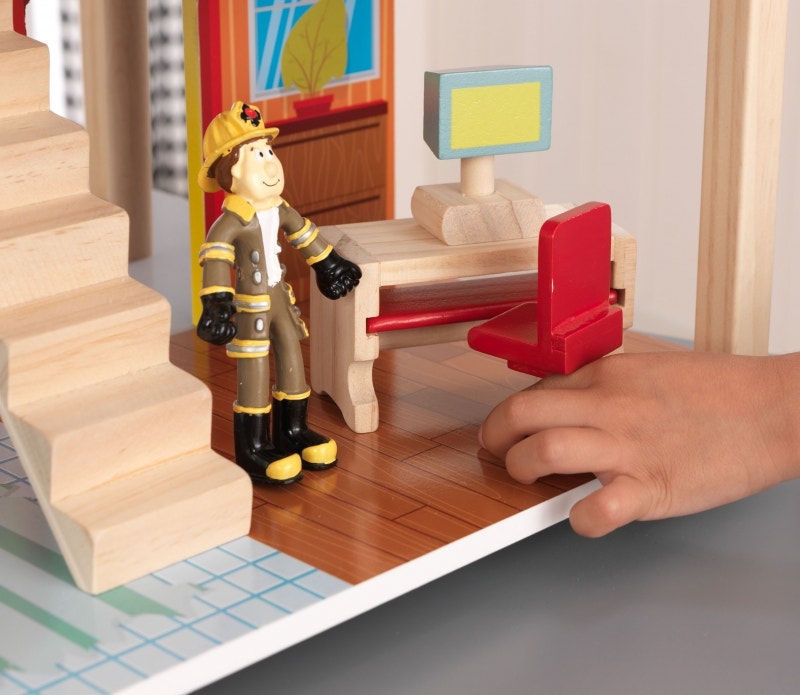 Kids Fire Station Play Set