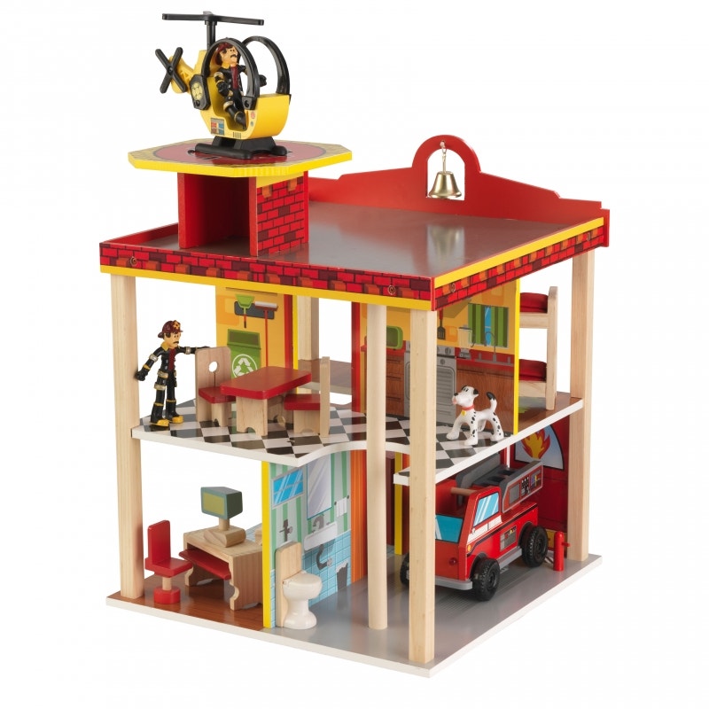Kids Fire Station Play Set
