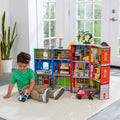 Wooden Rescue Station Play Set with Storage