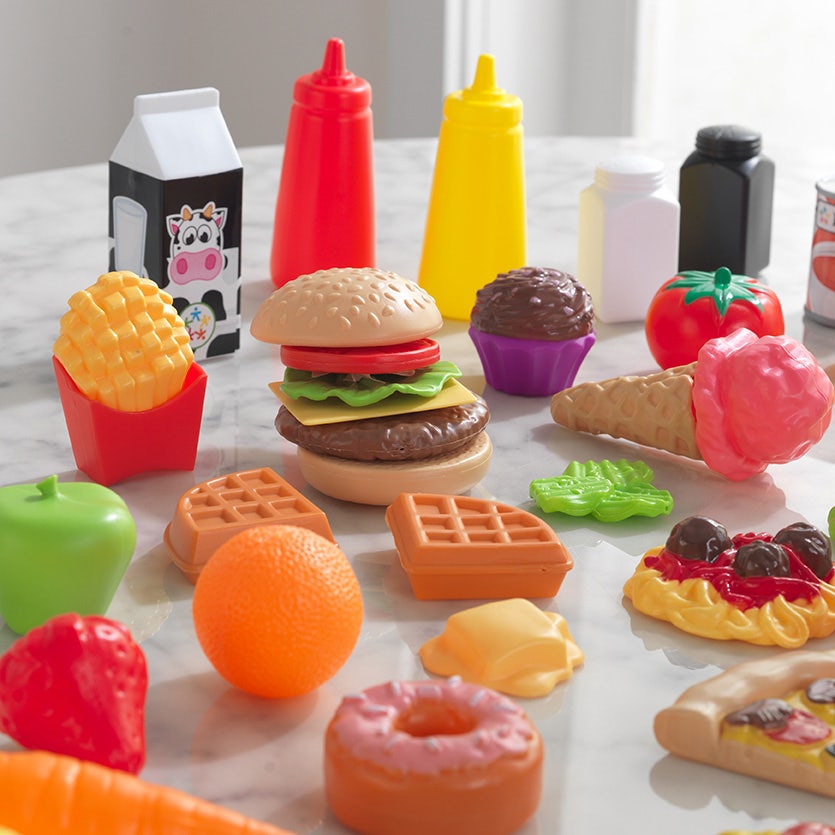 65 Piece Play Food Set