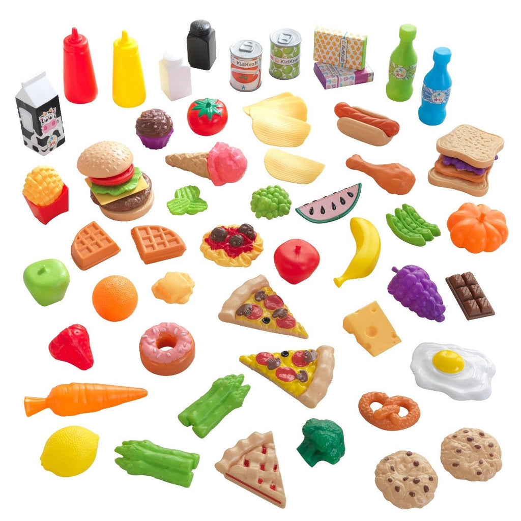 65 Piece Play Food Set
