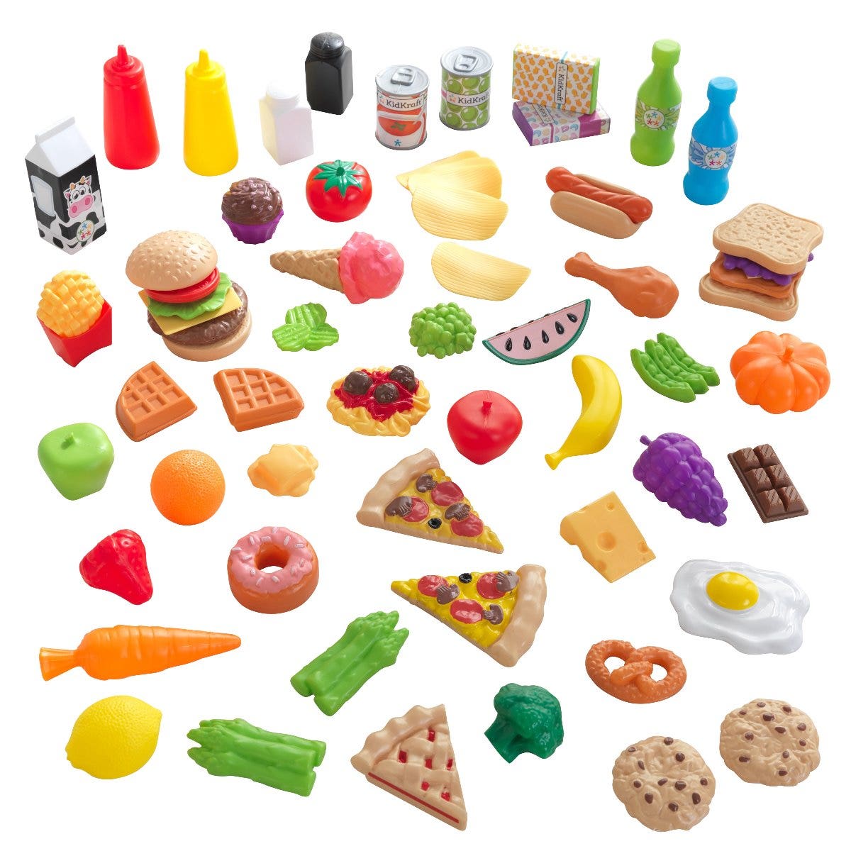 65 Piece Play Food Set
