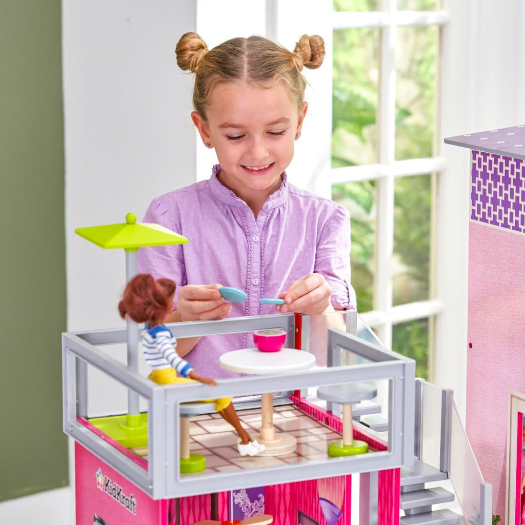 Dollhouse with Elevator and Lights and Sounds