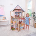 Wooden Dollhouse for Kids