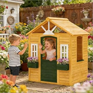 Outdoor Playhouse for Kids