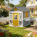 Wooden Outdoor Playhouse for Kids