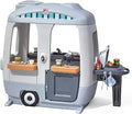 Kids Climber and Activity Playset with Play Kitchen and Doorbell