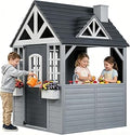 Wooden Outdoor Playhouse for Kids