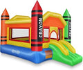 Inflatable Bounce House with Slide and Blower