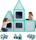 22-Piece Magnetic Fort Building Kit for Kids