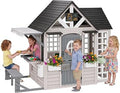 Wooden Outdoor Playhouse for Kids