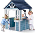 Wooden Outdoor Playhouse for Kids