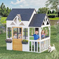 Wooden Outdoor Playhouse for Kids