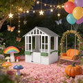 Wooden Outdoor Playhouse for Kids