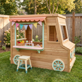 Food Truck Garden Playhouse for Pretend Play